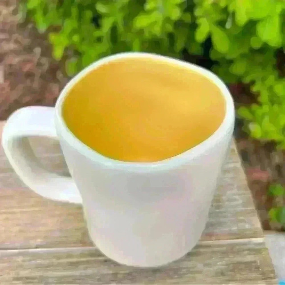 NEW Rae Dunn - CHICK MAGNET - YELLOW Interior Cute Coffee Mug/Cup - HTF - Picture 11 of 13